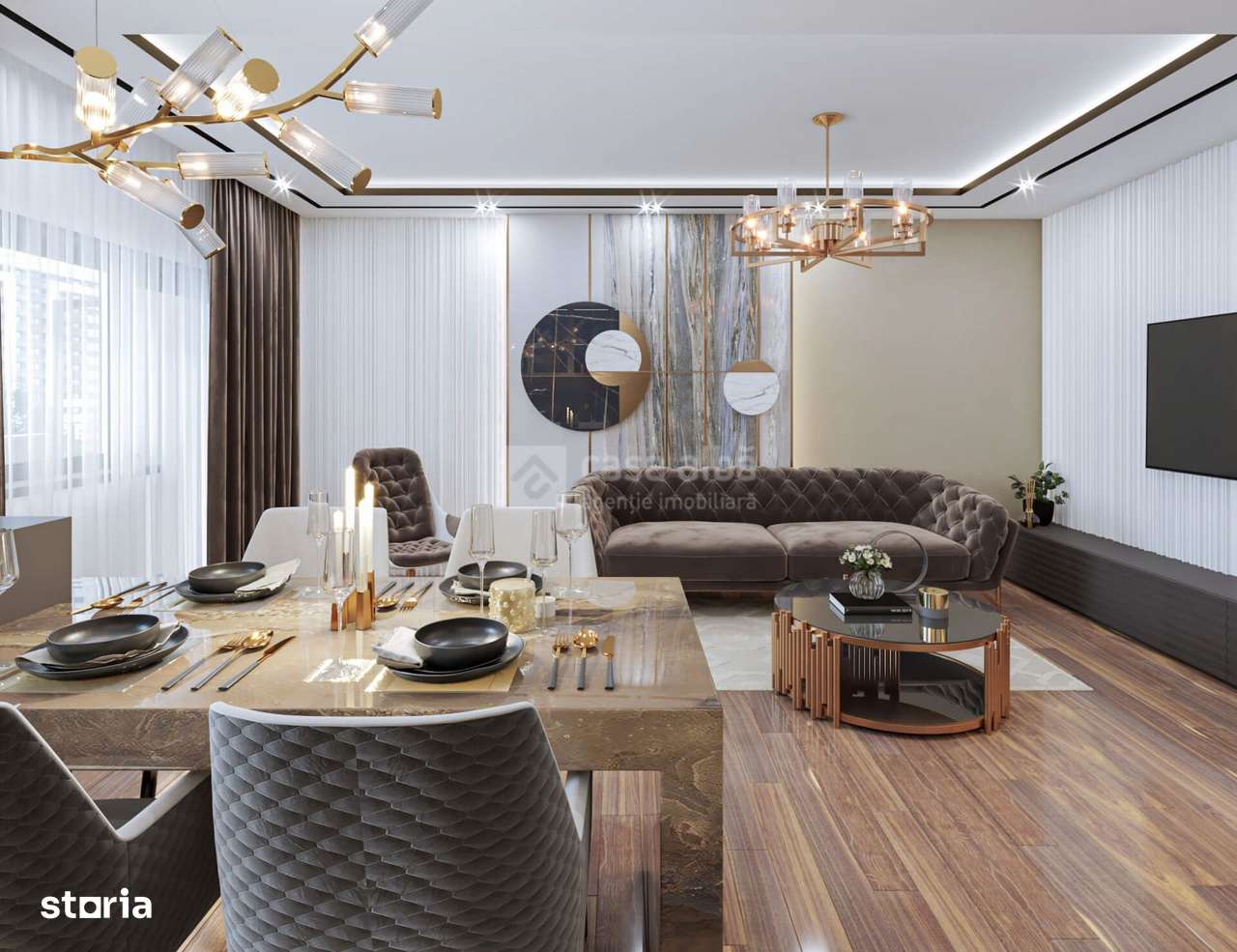 Copou - Mihail Sadoveanu, 3 camere D, finalizare 2025 - Imagine principală: 2/11