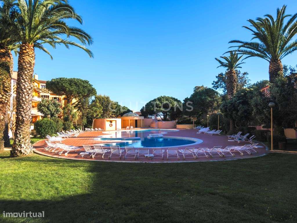 Apartamento T2, garagem, condomínio com jardim, piscina e campo de ...-30