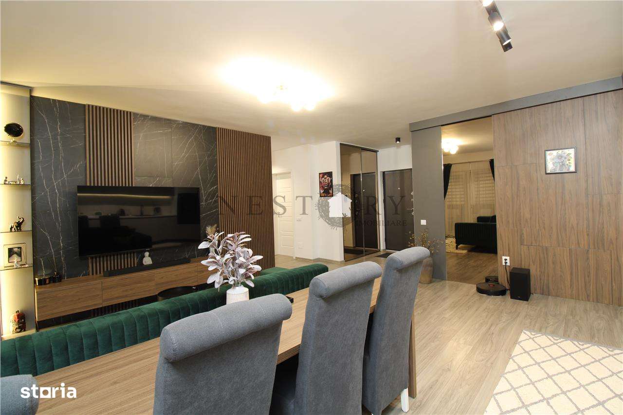 Apartament 2 camere, la cheie, terasa, Teilor, Floresti-9