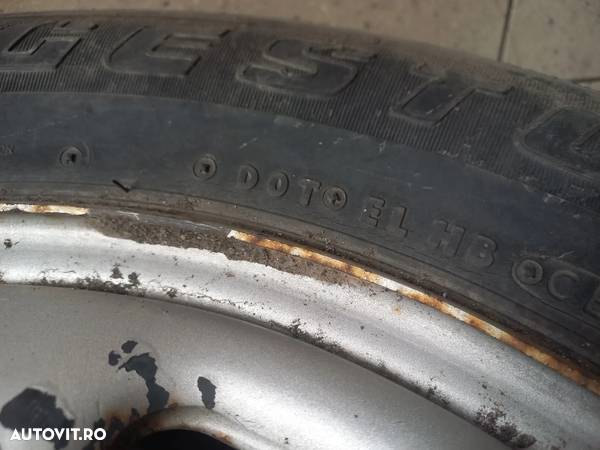 Jante Janta Tabla Rezerva Dacia Duster Nissan 5x114,3 Cu Anvelope 215/65R16 Originale - Dezmembrari Arad - 8