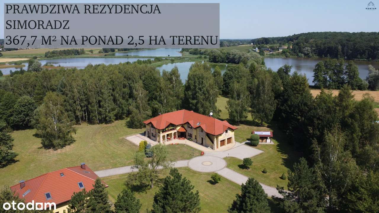 Prawdziwa rezydencja | 367,7 m² | ponad 2,5 ha