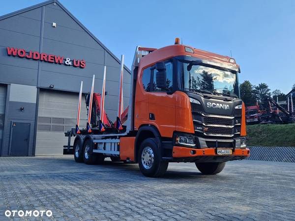 Scania Do drewna drzewa lasu stos kłoda - 1