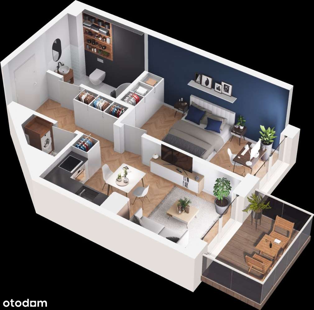 Pruszcz Park E - A.8 słoneczne 2-pok. 39m2 - gotowe! - Pełny obrazek: 3/20