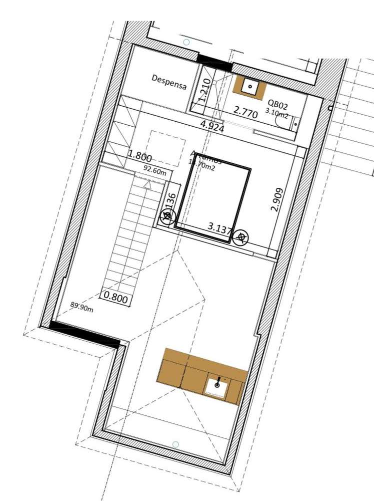 T2 com Mezanino (Suíte) e 2 Lugares de Estacionamento – Valbom-8