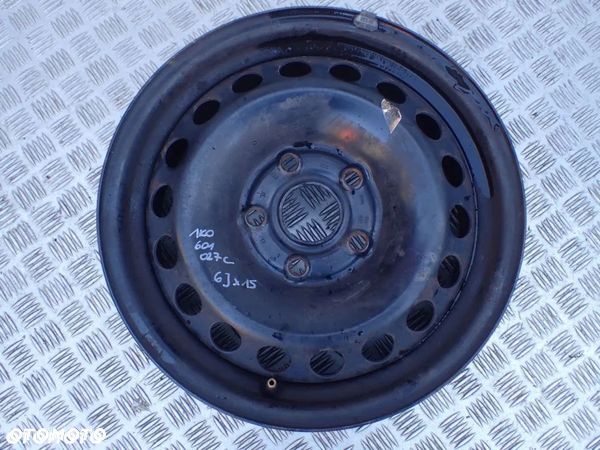 FELGA STALOWA VW AUDI 5X112 6JX15 ET47 1K0601027C RADOM - 1