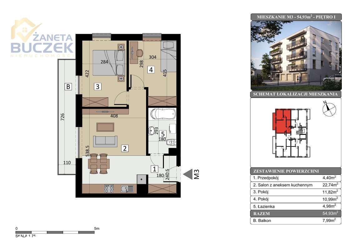 Nowe mieszkania w Sochaczewie – ul. 15 Sierpnia - Pełny obrazek: 4/4