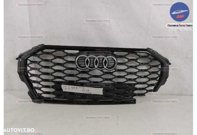 Grila Centrala Radiator S Line originala Audi Q3 F3 2018 2019 2020 Crossover 83f853651 - 1