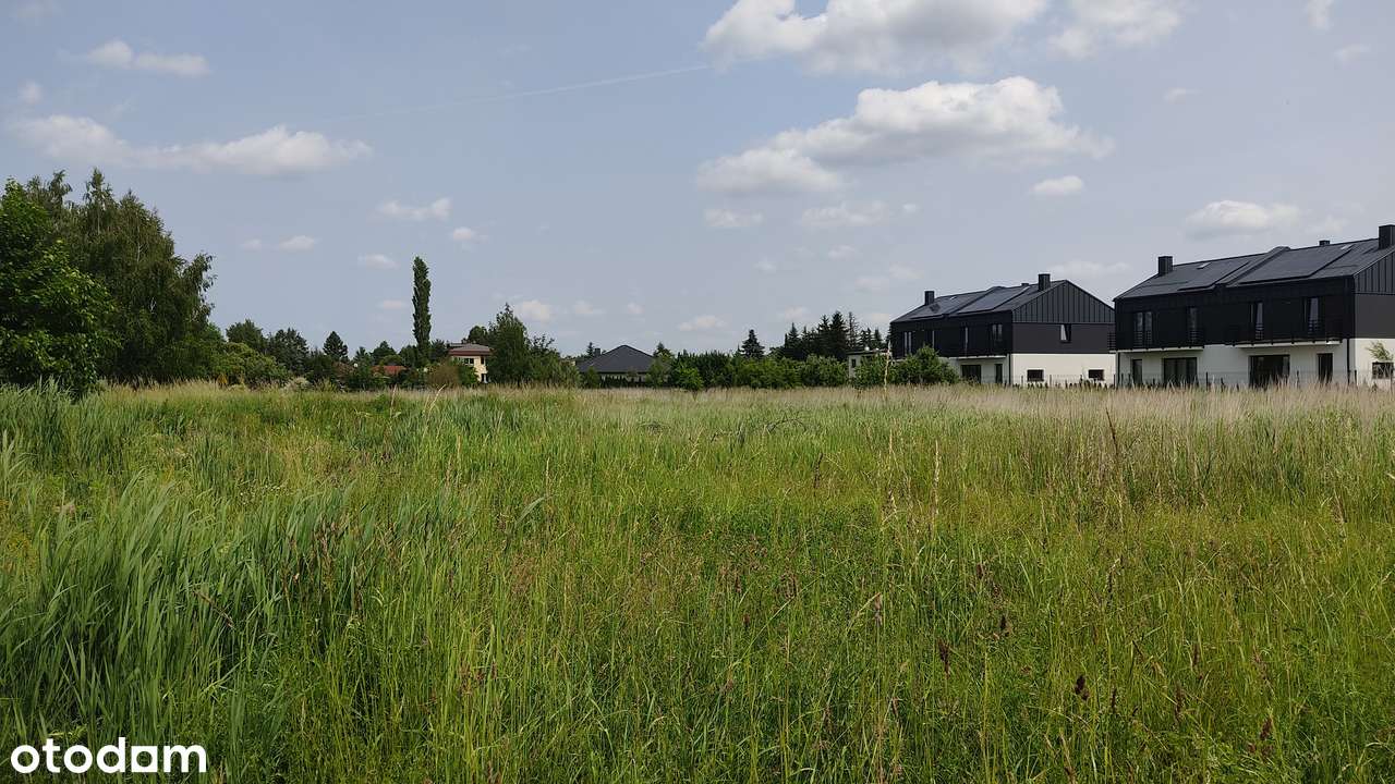 Działka budowlana z MPZP Ksawerów tuż obok granicy z m.Łódź-4