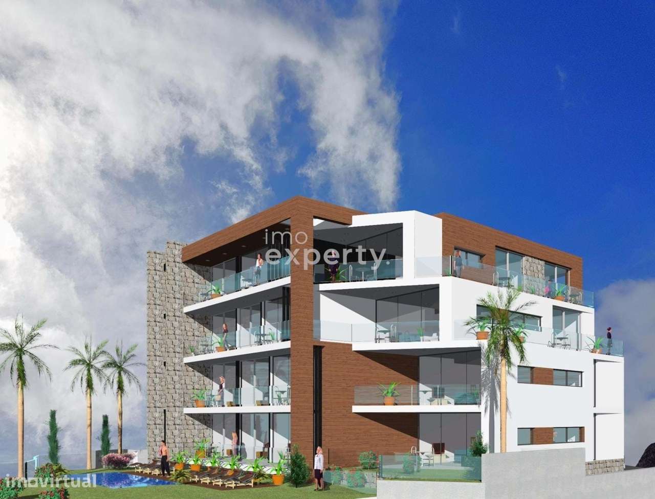 APARTAMENTO T1 C | EDIFÍCIO ALBACOA RESIDENCE | LUGAR DE BAIXO | PONTA - Grande imagem: 4/10