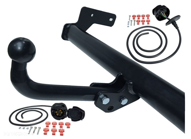 CHEVROLET CAPTIVA + FACELIFT FL 2006-2018 HAK HOLOWNICZY + WIĄZKA + ADAPTER 7PIN/13P + GNIAZDO - 8