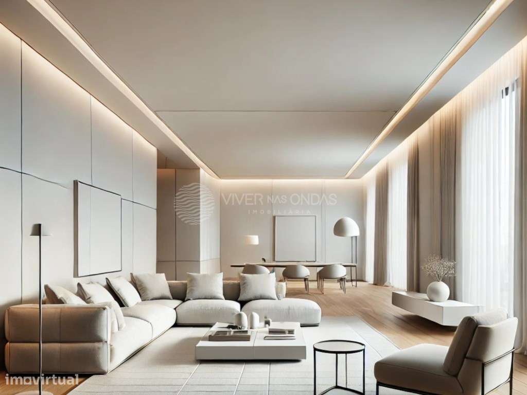 T3 Duplex novo em Empreendimento de Luxo, na Charneca da Caparica. - Grande imagem: 2/76