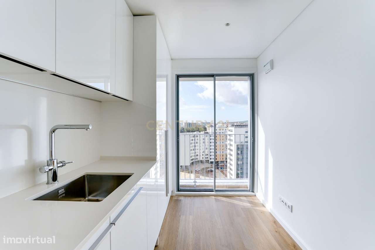 Apartamento T2 na Alta de Lisboa, com Portaria, Piscina Interior e Gin - Grande imagem: 5/29