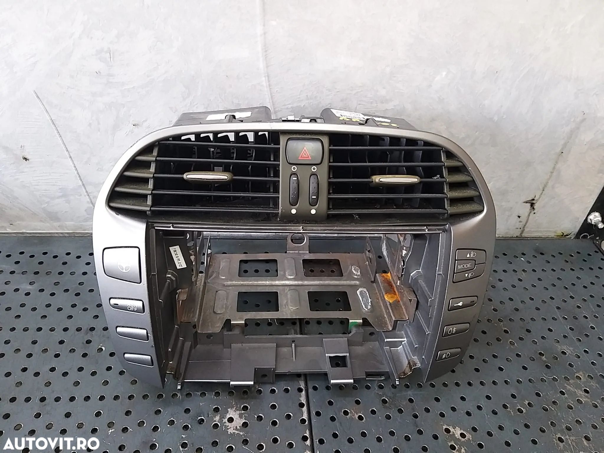 Rama cd player grile ventilatie butoane fiat bravo 2 198 735424852 735424858 7354428110 - 1