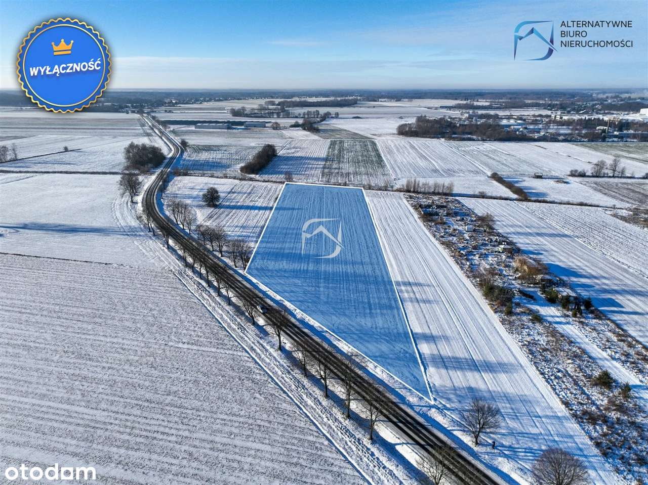 Unikalna działka inwestycyjna Parczew ul.Laskowsk-11