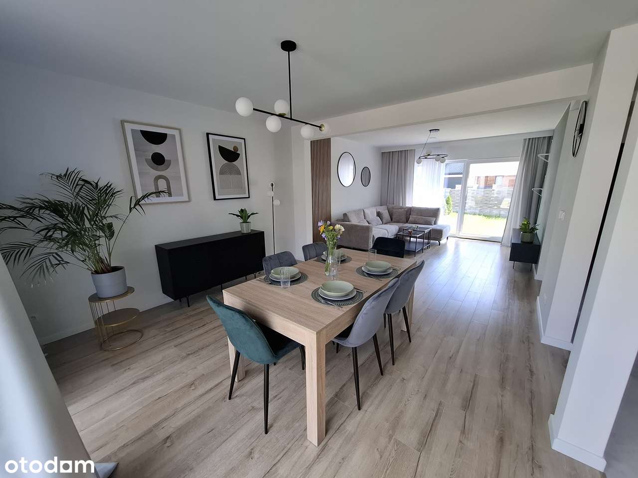 NOWY GOTOWY EKODOM POŁOŻONY POMIĘDZY WARSZAWĄ A OŻAROWEM MAZOWIECKIM - Pełny obrazek: 5/10