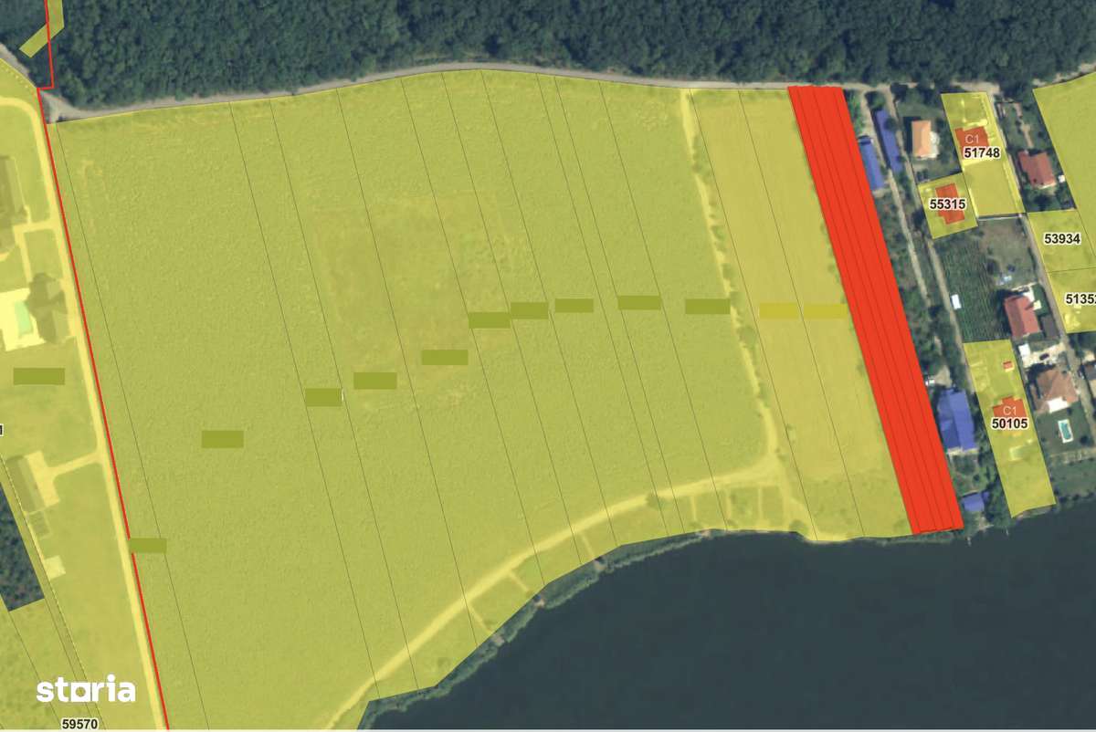 Teren cu acces direct la lac, între pădure și apă – Moara Vlăsiei-0