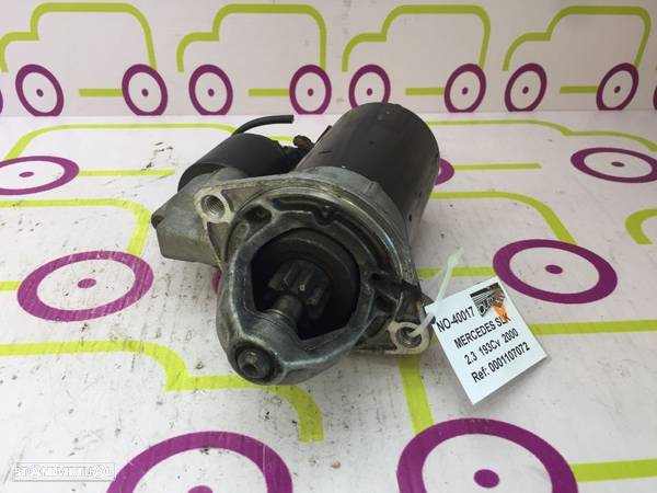 Motor Arranque Mercedes SLK 2.3i 193Cv de 2000 - Ref: 0001107072 - NO40017 - 2