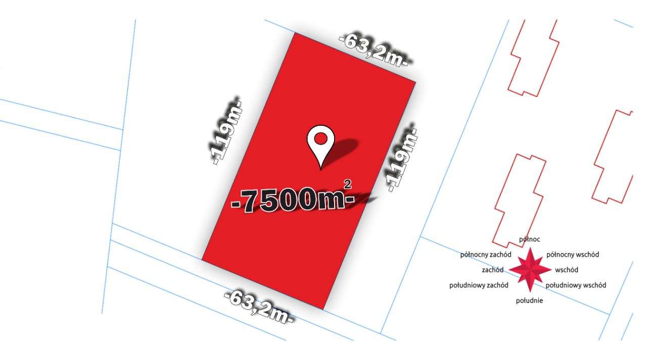Działka Kruszewnia ul. Husarska - Pełny obrazek: 4/5