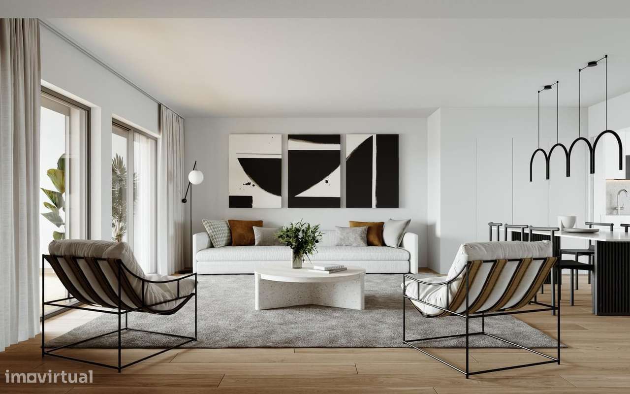 Apartamento T2 com jardim, Loures-4