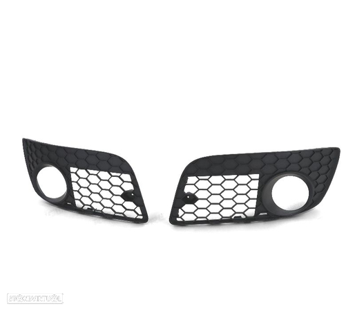 GRELHAS FARÓIS DE NEVOEIRO PARA VOLKSWAGEN VW GOLF 5 03-09 GTI PRETO - 1