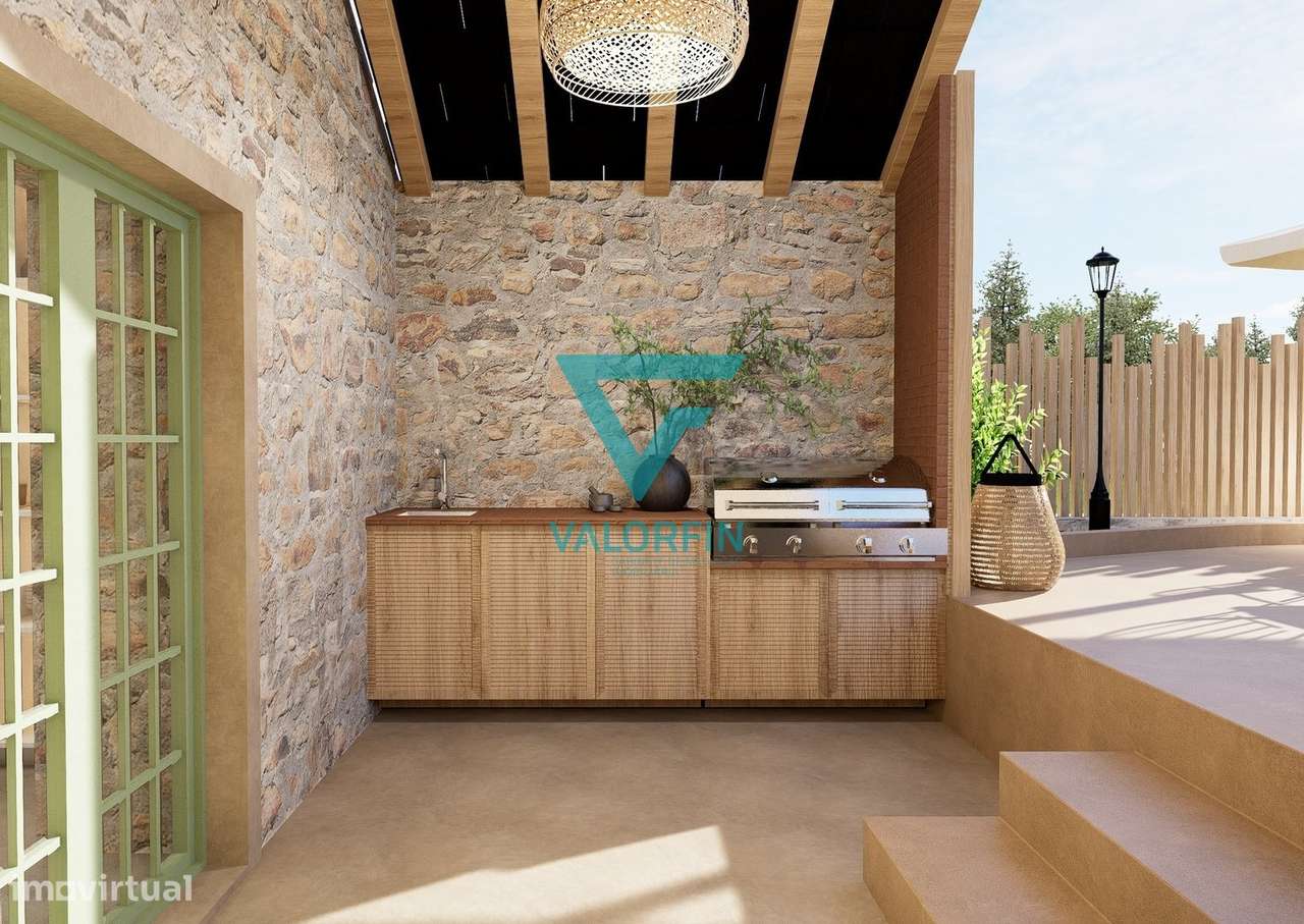 Moradia de Charme T3 c/ Piscina e Jardim / Abiul - Pombal-38