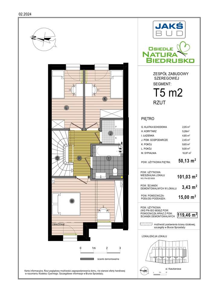 Dom w zabudowie szeregowej  |DUŻY OGRÓDEK |SKRAJNY - Pełny obrazek: 4/23