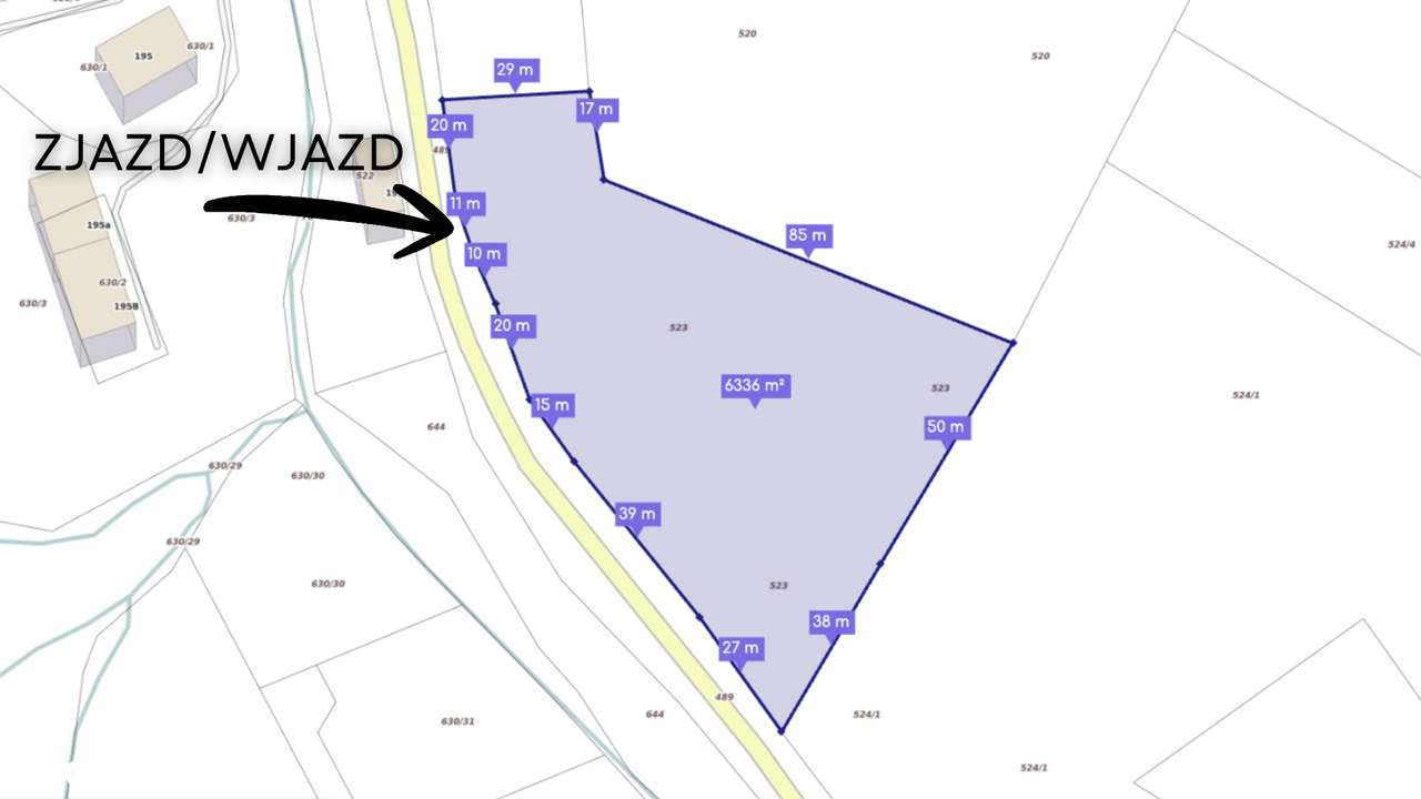PIĘKNA DZIAŁKA 6336 M²/ŚWIECIE /PIĘKNE WIDOKI/MPZP/MOŻLIWOŚĆ PODZIAŁU-7