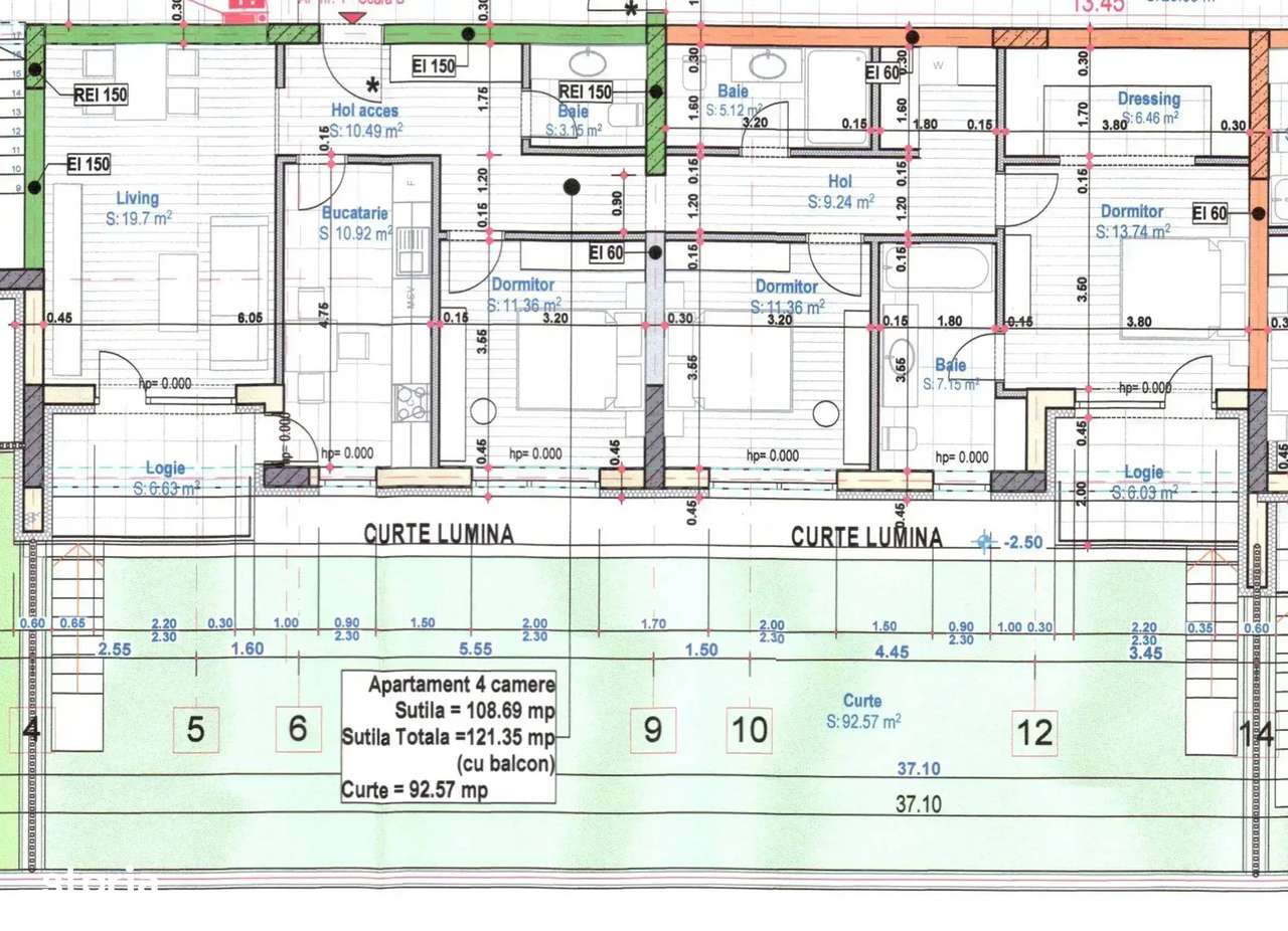 4 Camere/ 110mp utili/ 93mp gradina/ 3 bai/ 15 min metrou 1 Decembrie-1