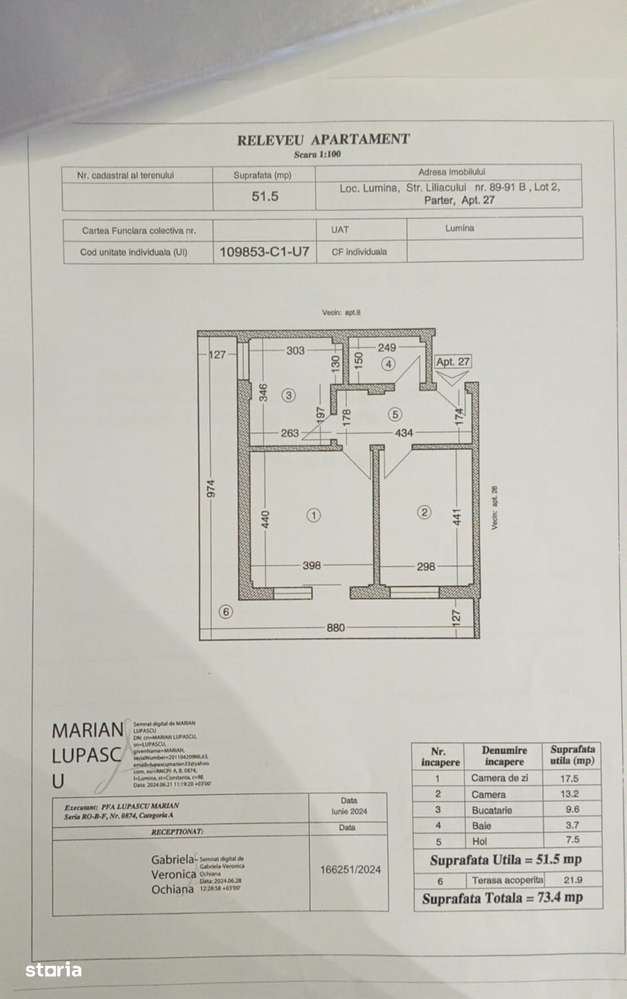 Apartament PARK Residence Lumina - Imagine principală: 2/2