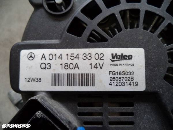 MERCEDES ML W166 350 CGI ALTERNATOR 276 - 2