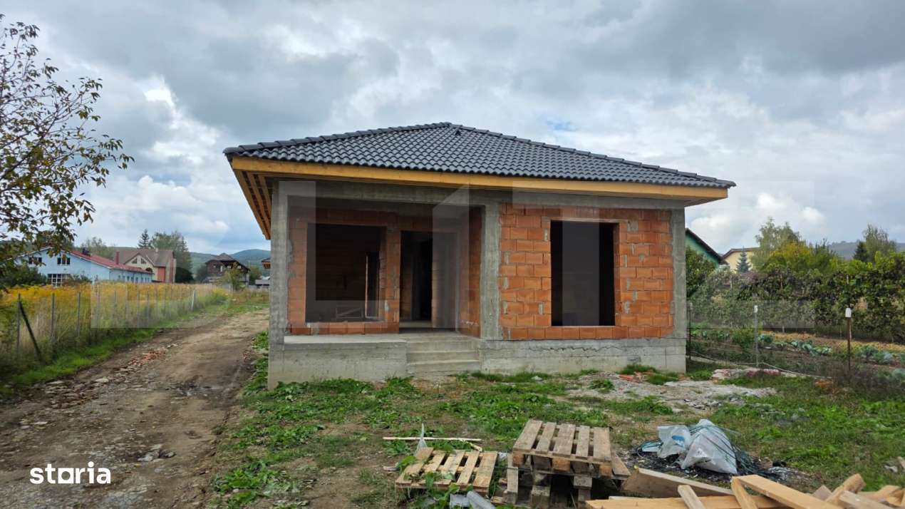 Casa  pe un nivel, 3 camere, 100 mp si teren generos de 600 mp - zona - Imagine principală: 2/12