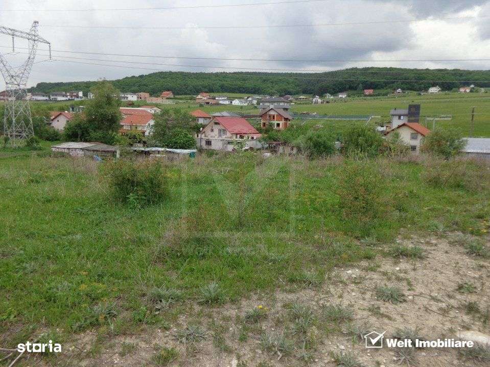 Parcela 1100 mp, pozitie buna cu panorama, Popesti, expunere sudica - Imagine principală: 5/5