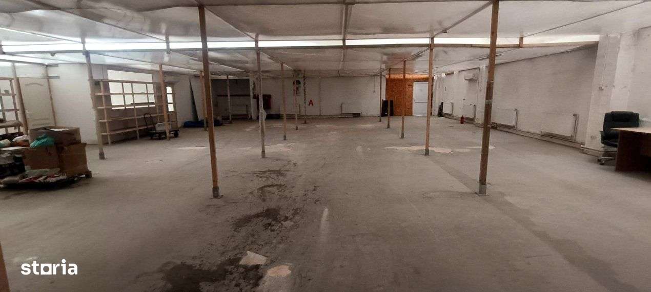 Hala industriala cu curte betonata si acces usor la ocolitoare - Imagine principală: 2/5