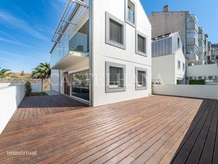 Moradia T2+1 nova com jardim na zona histórica de Leça da Palmeira - Grande imagem: 2/39