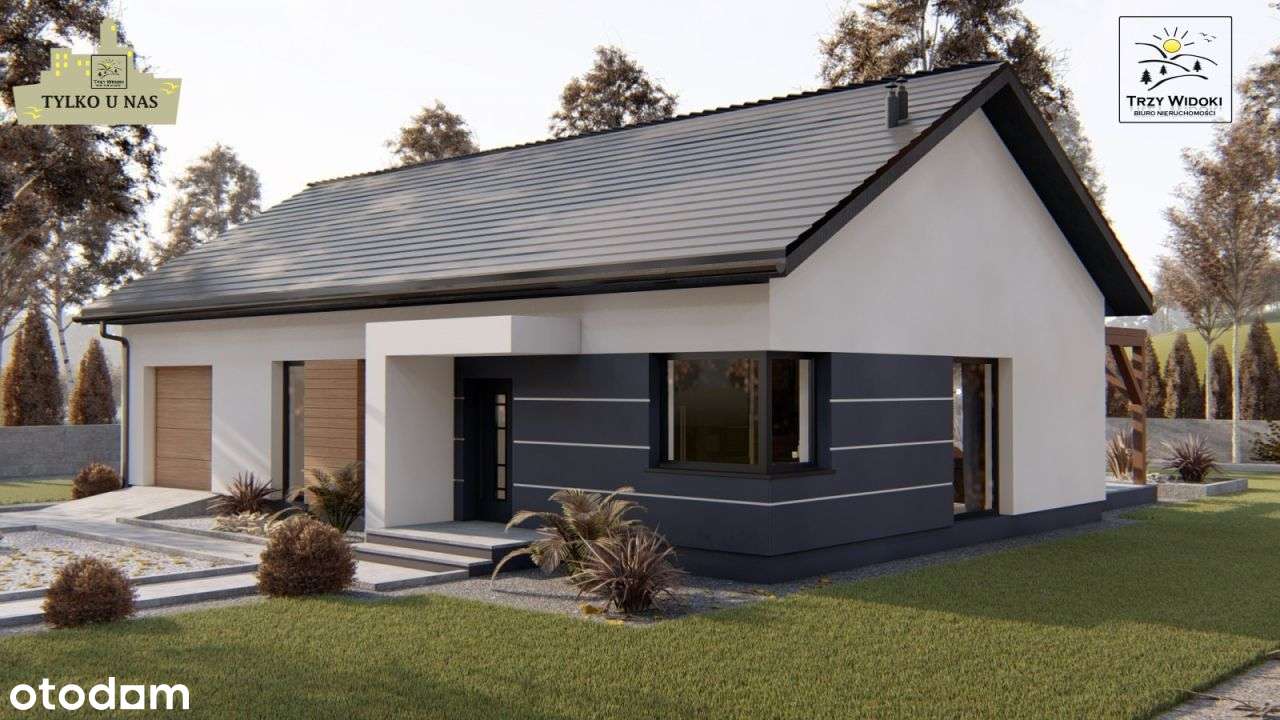 **Parterowy**Funkcjonalny**Garaż**Duża działka**-5