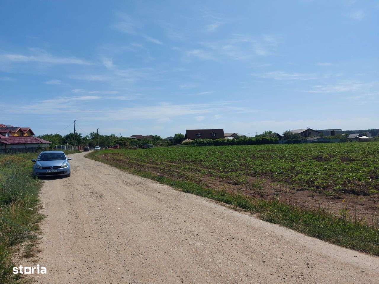 Snagov-Ghermanesti, teren intravilan, 8.500mp, cu deschidere la padure - Imagine principală: 3/6