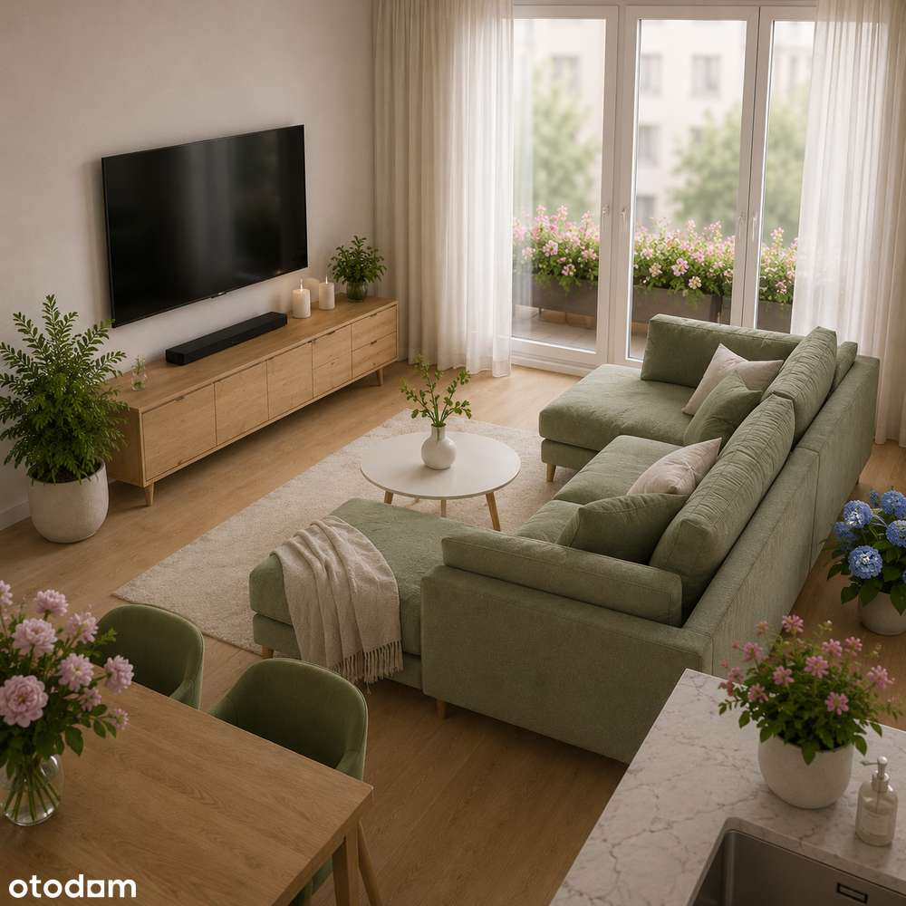 Mieszkanie A.3.9 | 54,49 m² | 2 pokoje | 3. piętro | Złota 71