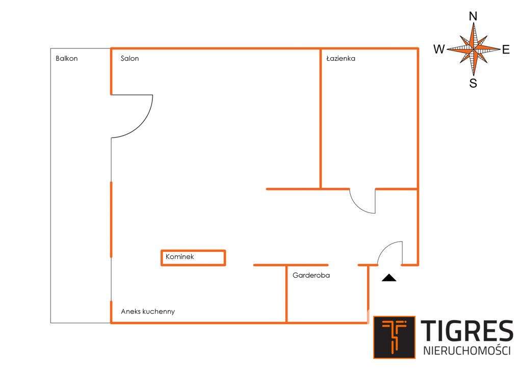 Kawalerka z garderobą / Balkon / 0% Prowizji-11
