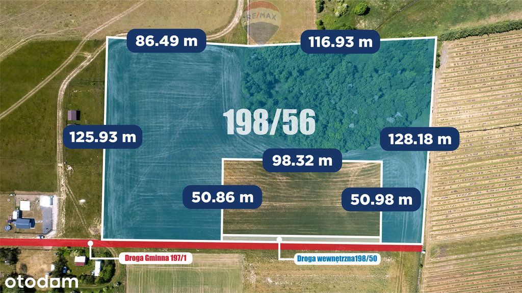 Działka rolno-budowlana 3 km od Bałtyku!!!