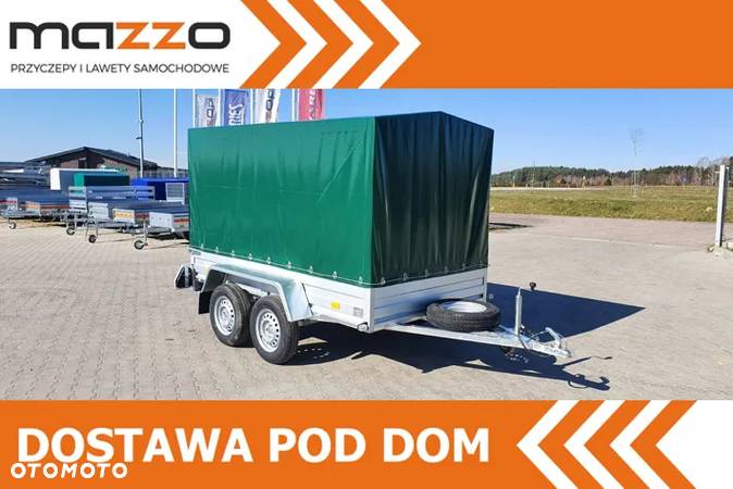 Rydwan Dostawa przyczepa 265x145x150cm stelaż i plandeka DMC750kg MOCNA I SOLIDNA - 2