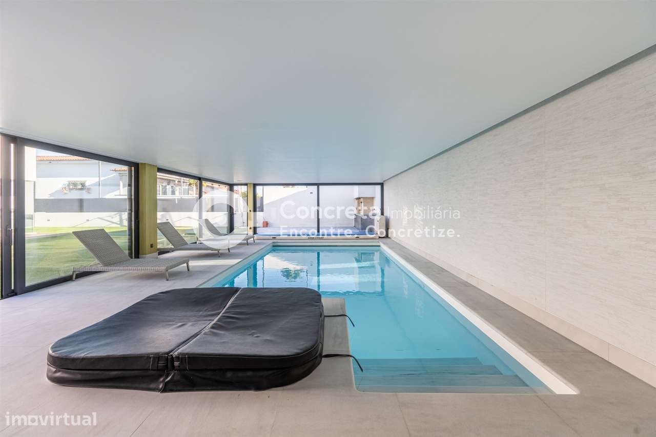 Moradia T3 com piscina interior em Tamel S. Veríssimo, Barcelos-41