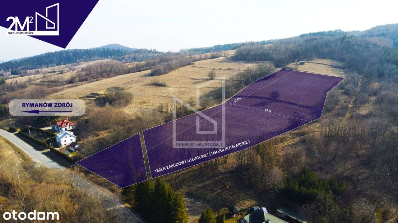 Doskonała Działka Inwestycyjna w Rymanowie Zdroju - Pełny obrazek: 2/6