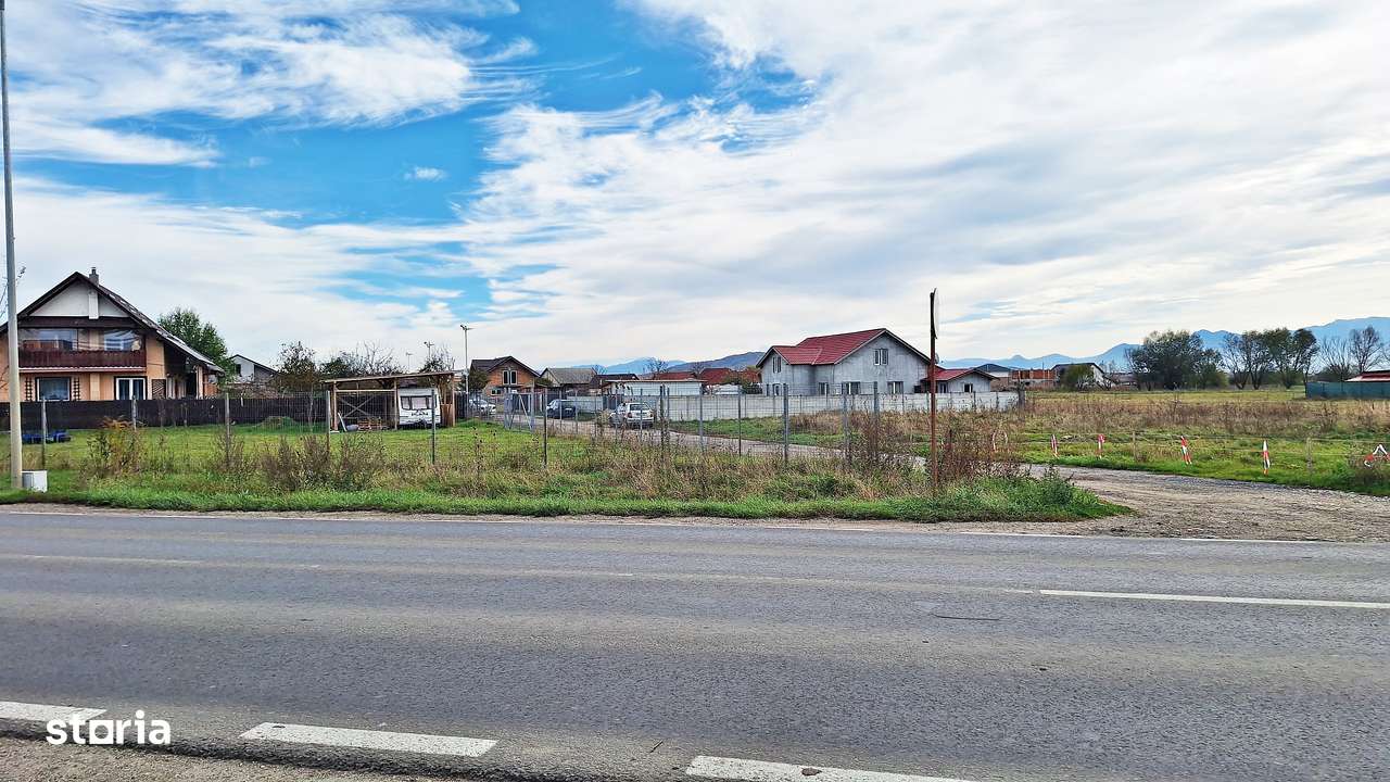 Teren intravilan Bod, 998mp la drum judetean, ingradit.-5