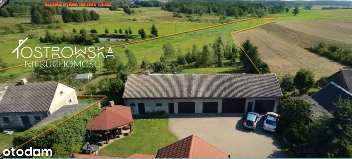 Rydzewo/Dom/pom. gospodarcze/1,4 ha gruntu/ogród - Pełny obrazek: 5/17