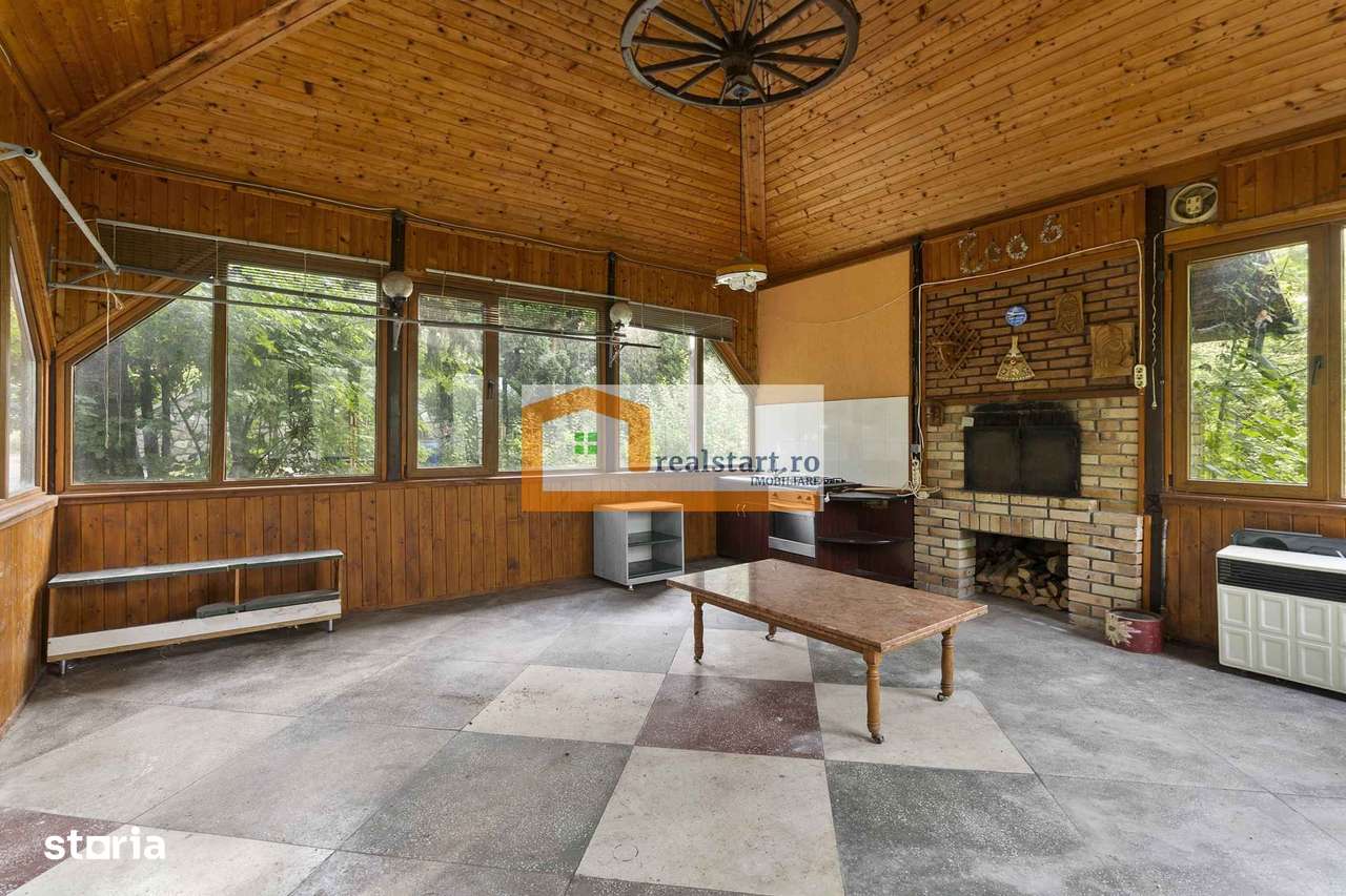 Breaza, Vedere Padure, 5000mp teren, D+P+1E+M, semineu, foisor-13