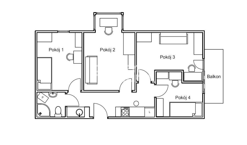 Mieszkanie 4-pokojowe | Inwestycja | Pomorska 96-16