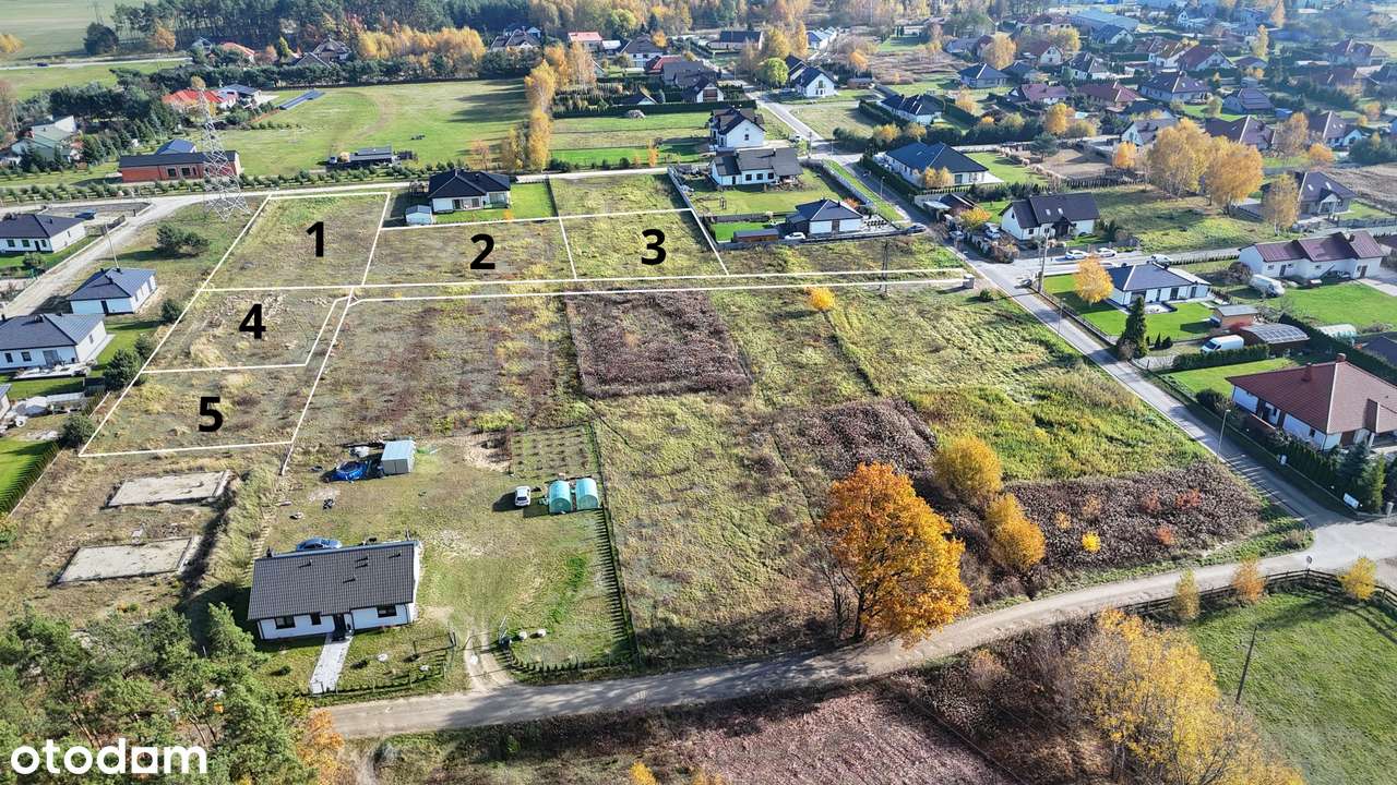 Wioska działka budowlana z MPZP w okolicy lasu-3