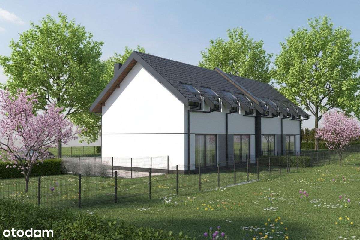 Bliźniak | Nowoczesne | Ogród 147 m2-4