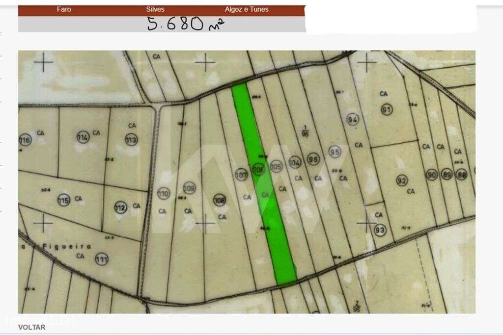 TERRENO RÚSTICO EM TUNES - Grande imagem: 3/13