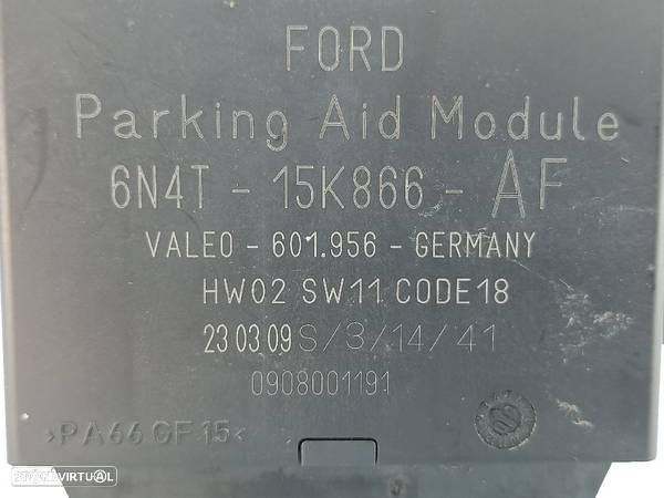 Modulo Sensores Estacionamento Ford C-Max (Dm2) - 5